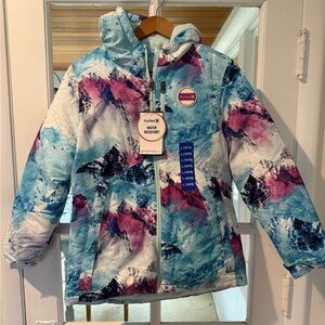 Hurley Girls winter coat size 14/16
